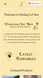 Mobile Screenshot of darlinglilbee.com